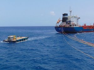 Oil Tankers Refueling Ascension Island
